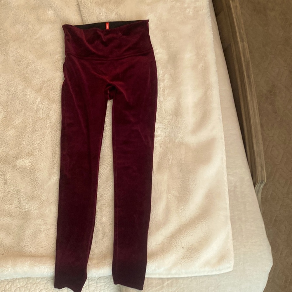 Spanx Velvet Leggings - M